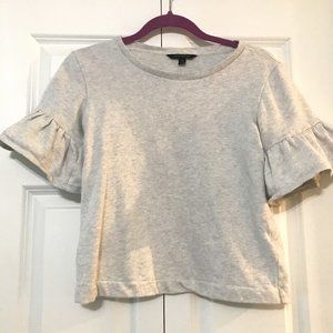 Flared Sleeve Sweatshirt Tee